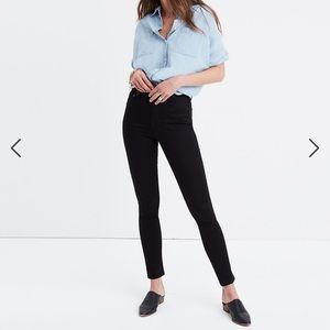 Madewell Tall 10” high rise skinny jeans